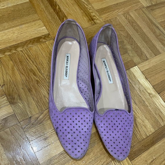Manolo Blahnik Shoes - Manolo blahnik flats size 38.5